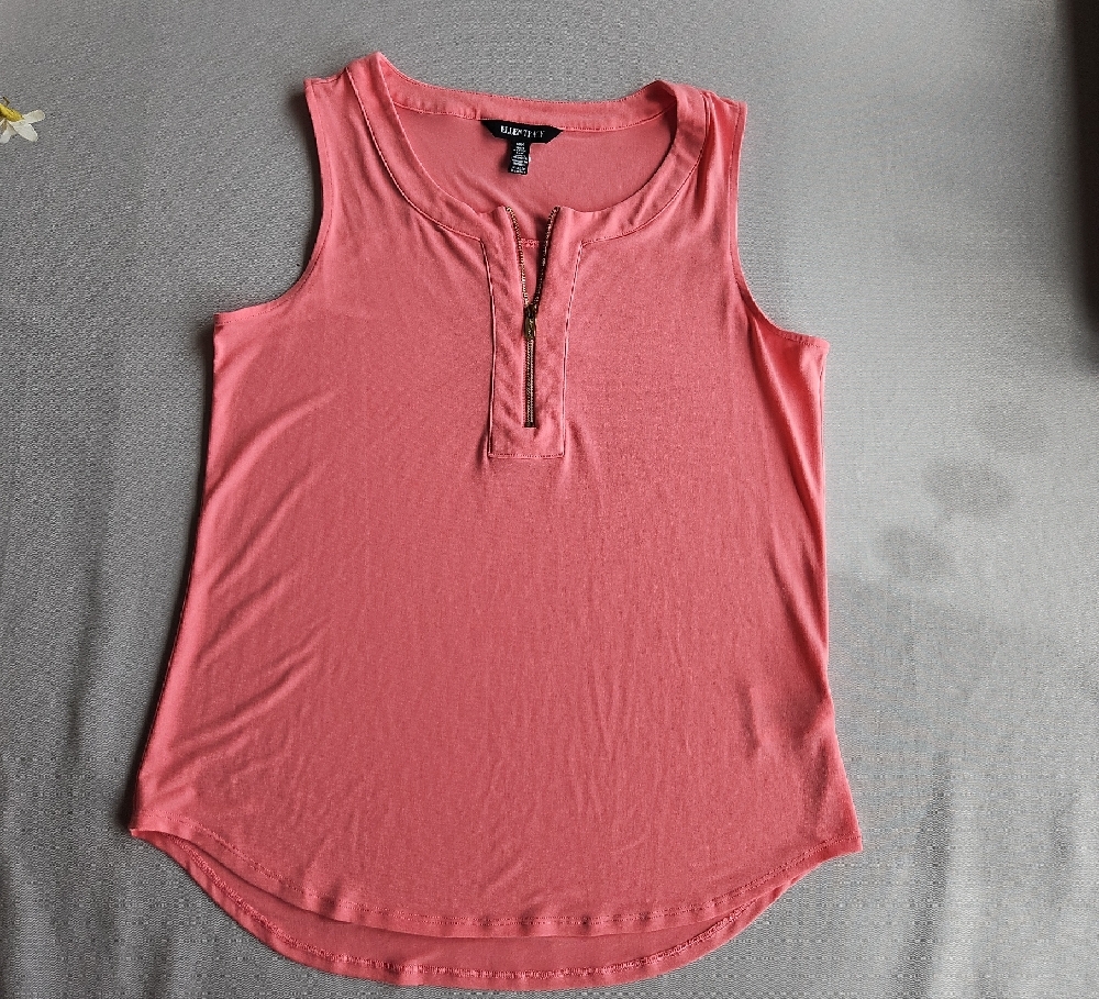 Women's Pink Sleeveless Top